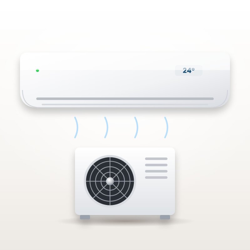 Split air conditioner 1.5 HP