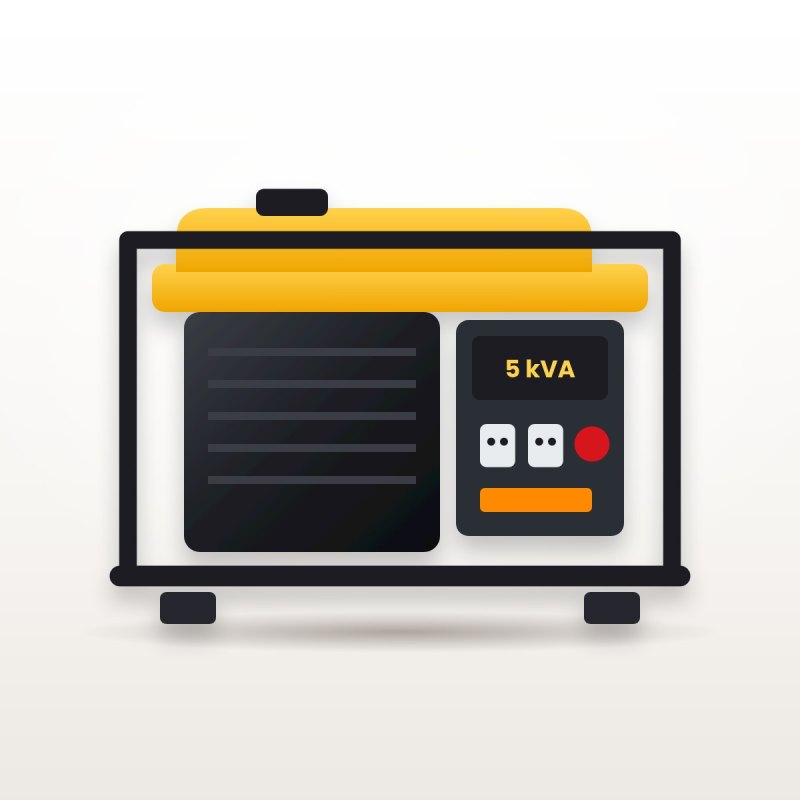 Groupe électrogène 5 kVA