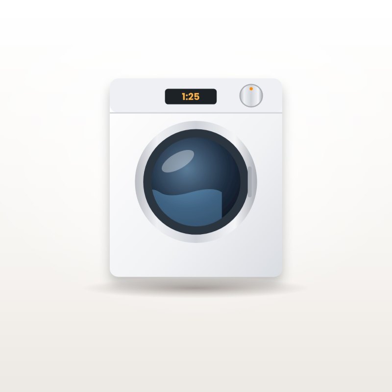 Front-loading washing machine 7 kg