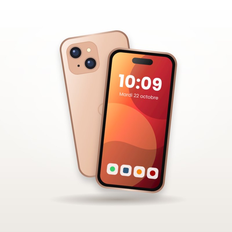 Smartphone 128 Go écran 6,1"